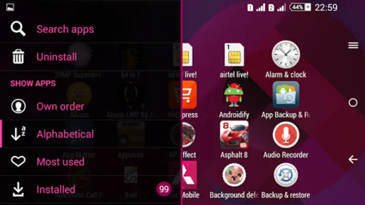 Pattern Pink By Arjun Arora android App screenshot 0